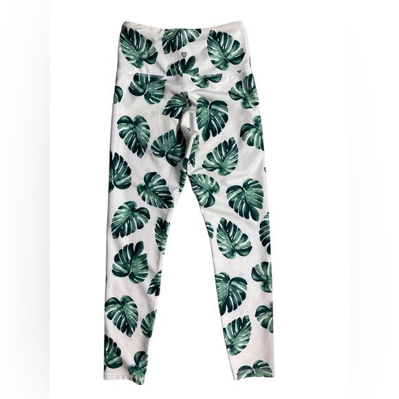 Wildfox | small palm leaf all over print soft leggings - Picture 5 of 5